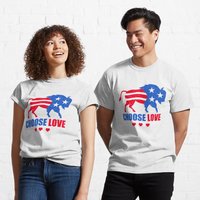 Choose Love Bills - T-shirt classique Buffalo Strong pour hommes