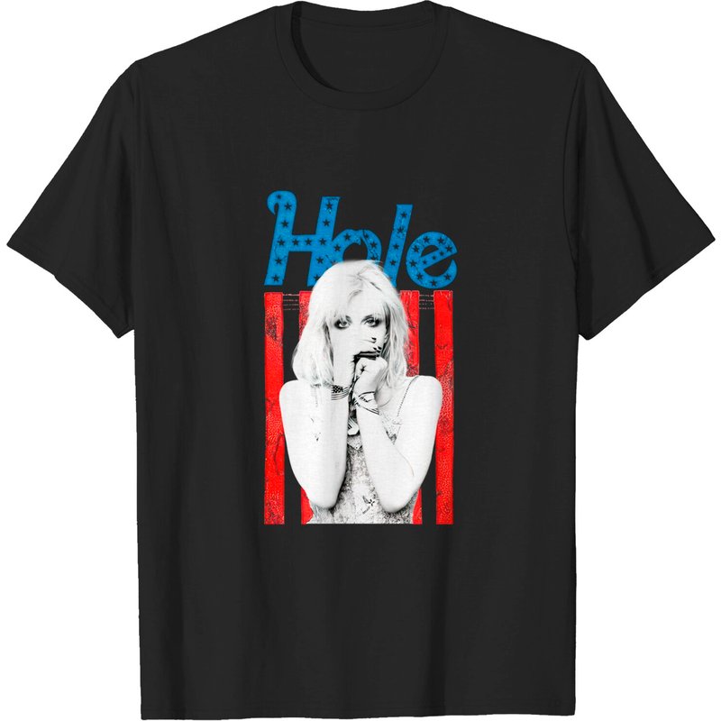 T-Shirt pour Hommes Hole Courtney Love - Musique Rock Alternatif — T-shirts pour hommes