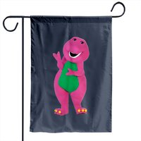 Drapeaux de Jardin Barney le Dinosaure Classiques — Drapeaux décoratifs