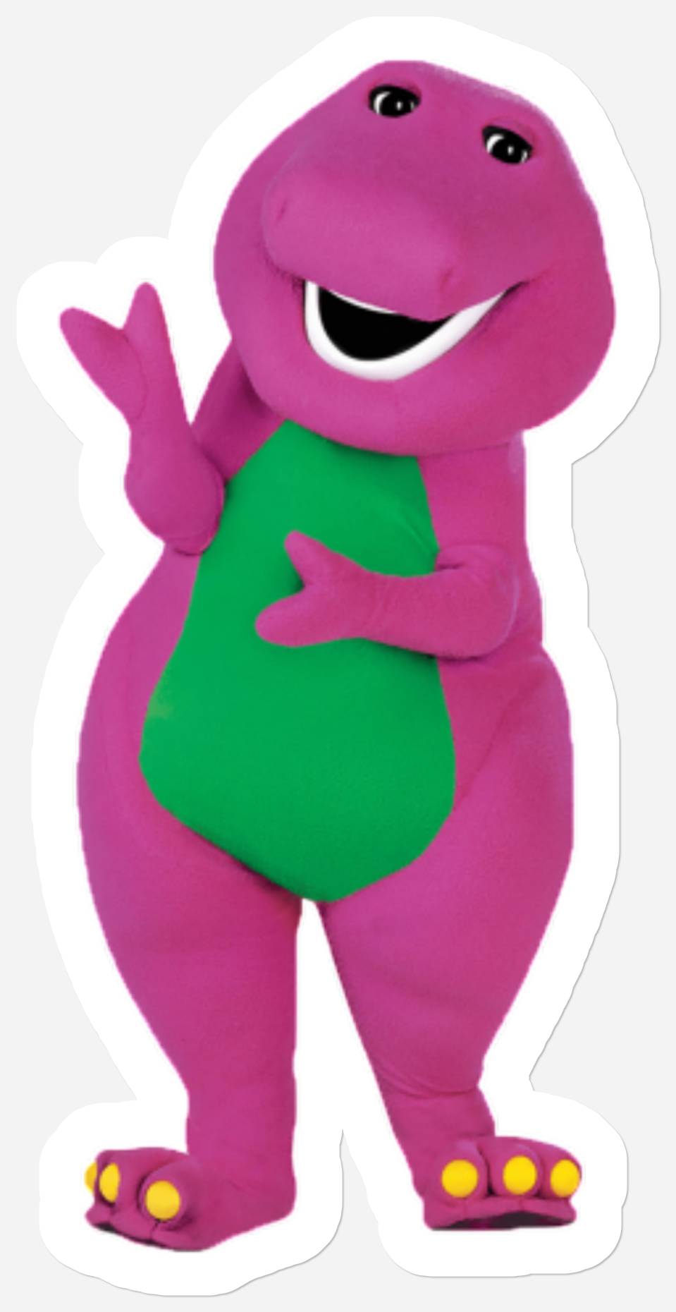 Barney The Dinosaur Classic Stickers — Stickers & Decals