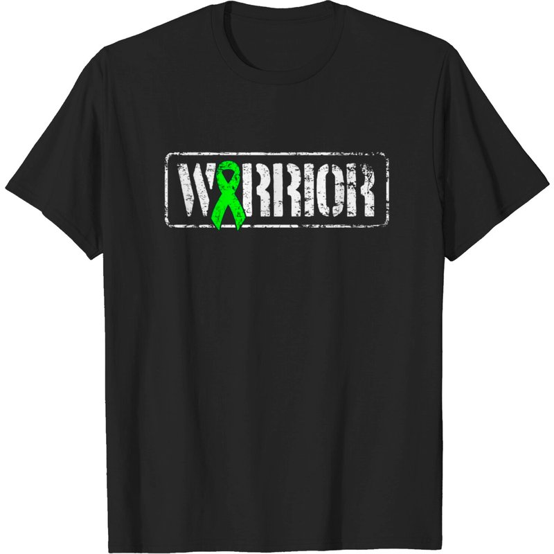 T-shirt militaire vert Non Hodgkins Lymphoma Warrior pour hommes — T-shirts pour hommes