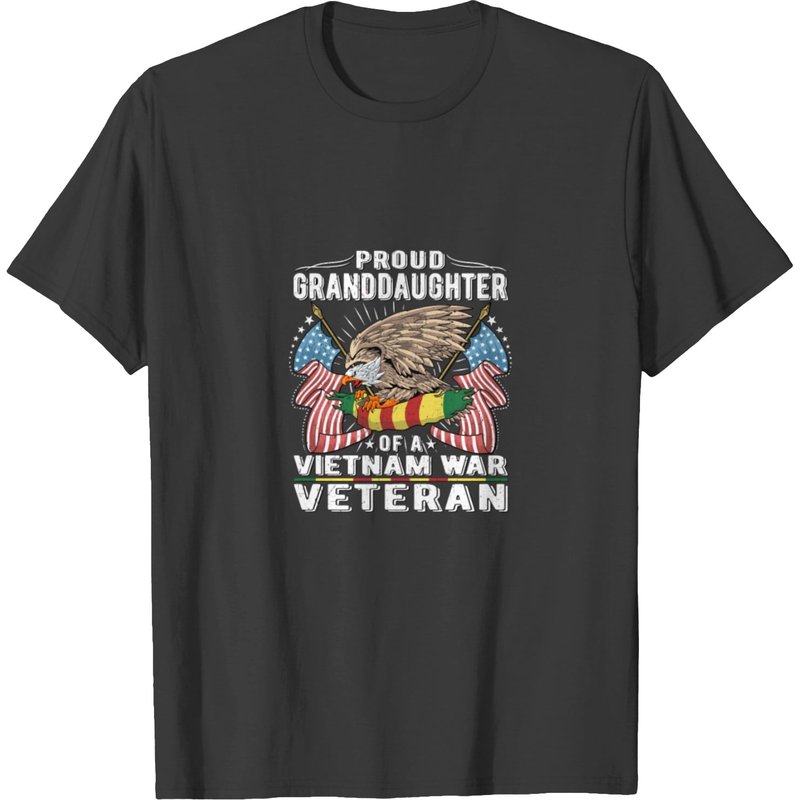 T-shirt pour hommes Fière Petite-Fille de Vétéran du Vietnam — T-shirts pour hommes