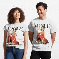 T-shirt pour hommes Kate Moss en violet