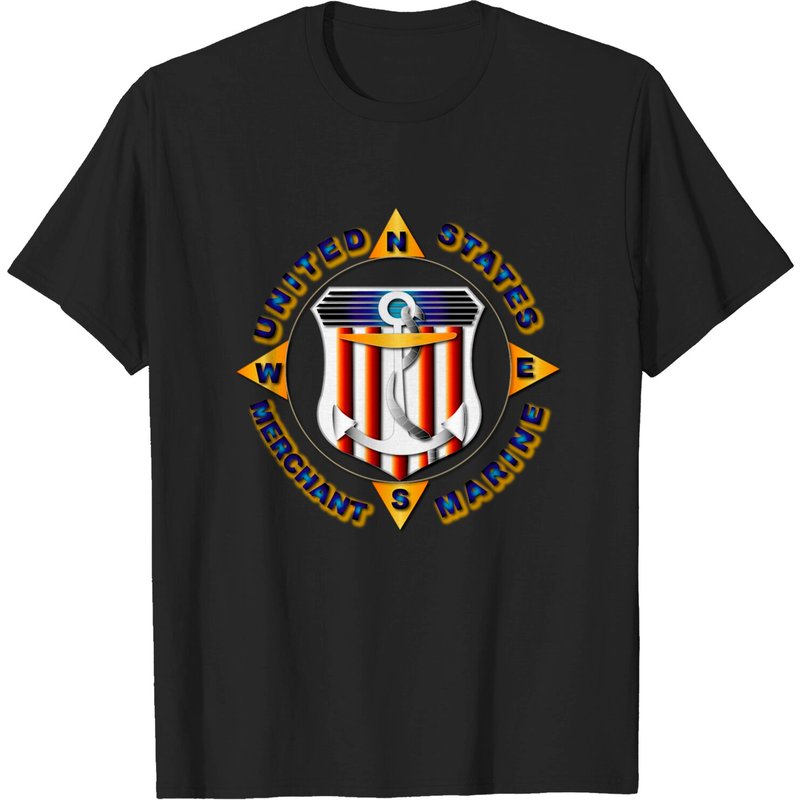 T-shirt Emblem US Merchant Marine pour hommes — T-shirts pour hommes