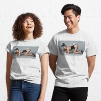 T-shirt pour hommes Kate Moss en noir