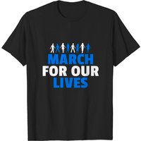 T-shirt March For Our Lives pour hommes en noir