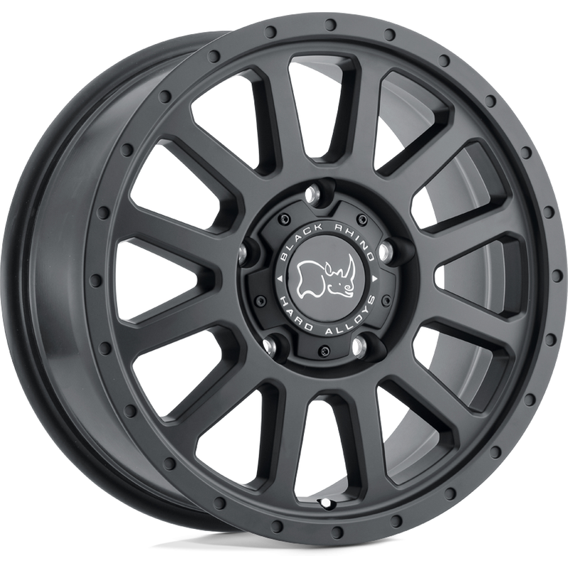 Roues Black Rhino Havasu Noir Mat - 16x7.5 - Motif de 6x130