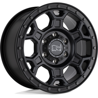 Roues Black Rhino Midhill Noir Mat - 17x8 - 6x130 - 45 Offset