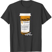 Prescription More Cowbell T-shirt for Men in Black