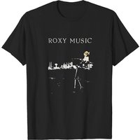T-shirt Roxy Music pour hommes en noir — T-shirts pour hommes