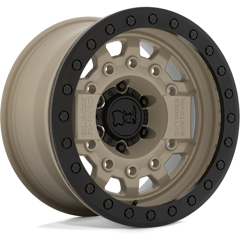 Black Rhino Avenger Beadlock Sand Wheels - 17x8.5 - 6x139.7 -30 Offset — Wheels & Rims