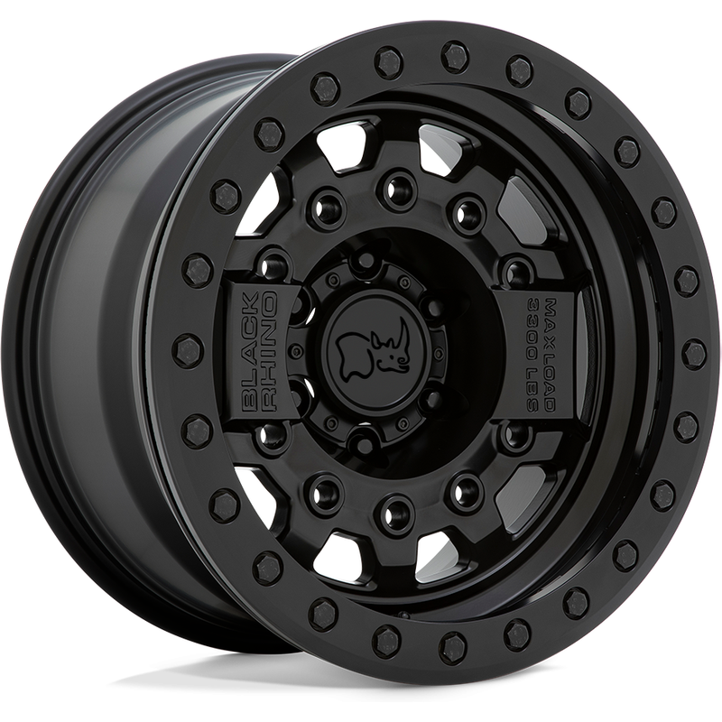 Black Rhino Avenger Beadlock Black Wheels - 17x8.5 - 6x139.7 -30 Offset — Wheels & Rims