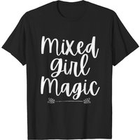 Mixed Girl Magic Shirt for Men - Cute Gift for Biracial Kids