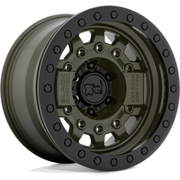 Black Rhino Avenger Beadlock Olive Drab Green 17x8.5 Rims — Wheels & Rims