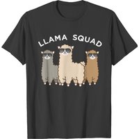 T-shirt pour hommes Cool Llama Squad Cria Herd Of Llamas — T-shirts pour hommes