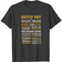 T-shirt Dutch Guy Great Kisser pour hommes
