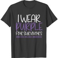 T-shirt Battered Su pour hommes - Sensibilisation à la violence domestique — T-shirts pour hommes