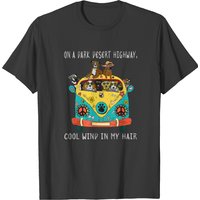 T-shirt On A Dark Desert Highway Cool Wind In My Hair pour hommes — T-shirts pour hommes