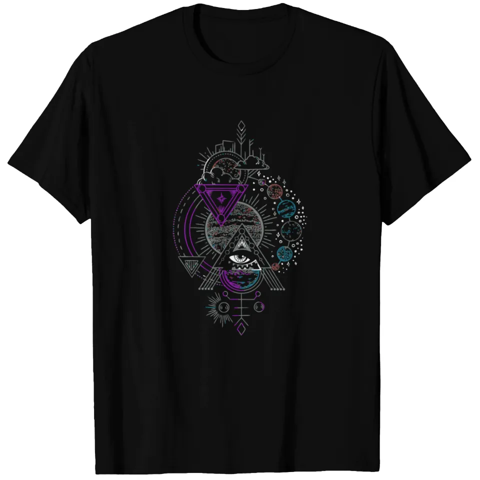 Alignment Of The Planets Occult T-shirt for Men