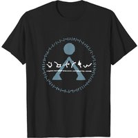 Stargate Inspired T-Shirt - Origin Earth Symbol for Men