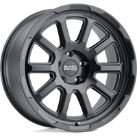 Roues Black Rhino Chase Noir Mat - 17x9 - Motif de boulons 6x120 — Roues et jantes