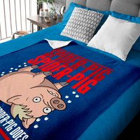 Does Whatever A Spider Pig Does Baby Blankets