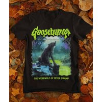 T-shirt Goosebumps Le Loup-Garou de Fever Swamp pour hommes — T-shirts pour hommes