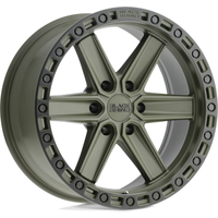 Black Rhino Henderson Green with Black 17x9 Wheels - 6x135 Bolt Pattern — Wheels & Rims