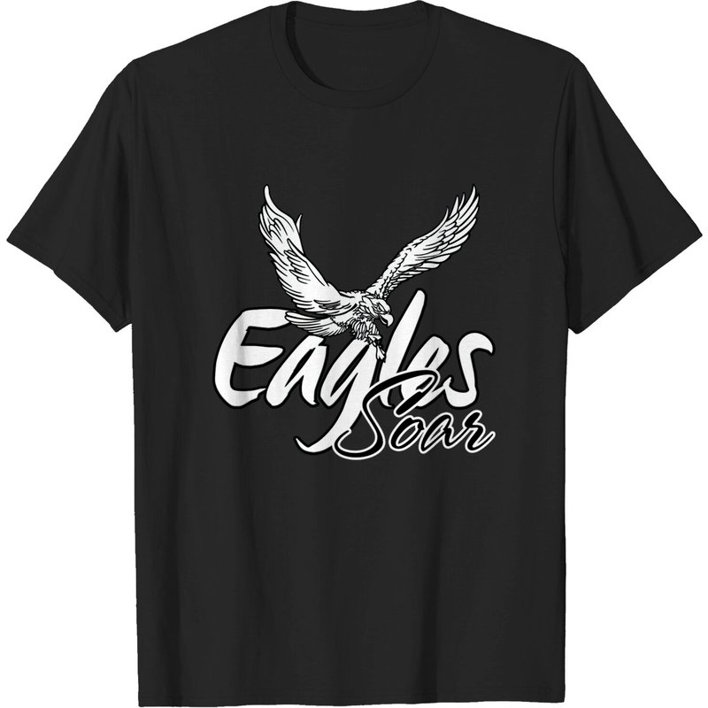 T-shirt Eagles Soar Back To School Mascot pour hommes — T-shirts pour hommes