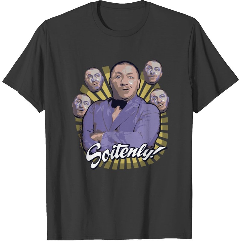 Tts- T-shirt Curly Soitenly des Trois Stooges pour hommes — T-shirts pour hommes