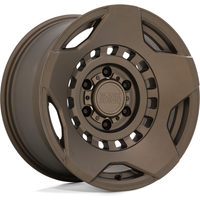 Roues Black Rhino Muzzle Bronze - 17x9 - Motif de boulon 5x127 -18 déport