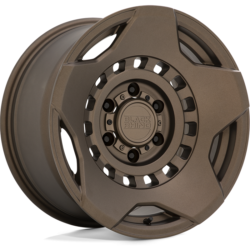 Black Rhino Muzzle Bronze Wheels - 17x9 - 5x127 Bolt Pattern -18 Offset — Wheels & Rims