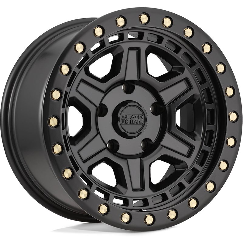 Black Rhino Reno Matte Black Wheels - 17x9 - 6x139.7 -12 Offset — Wheels & Rims