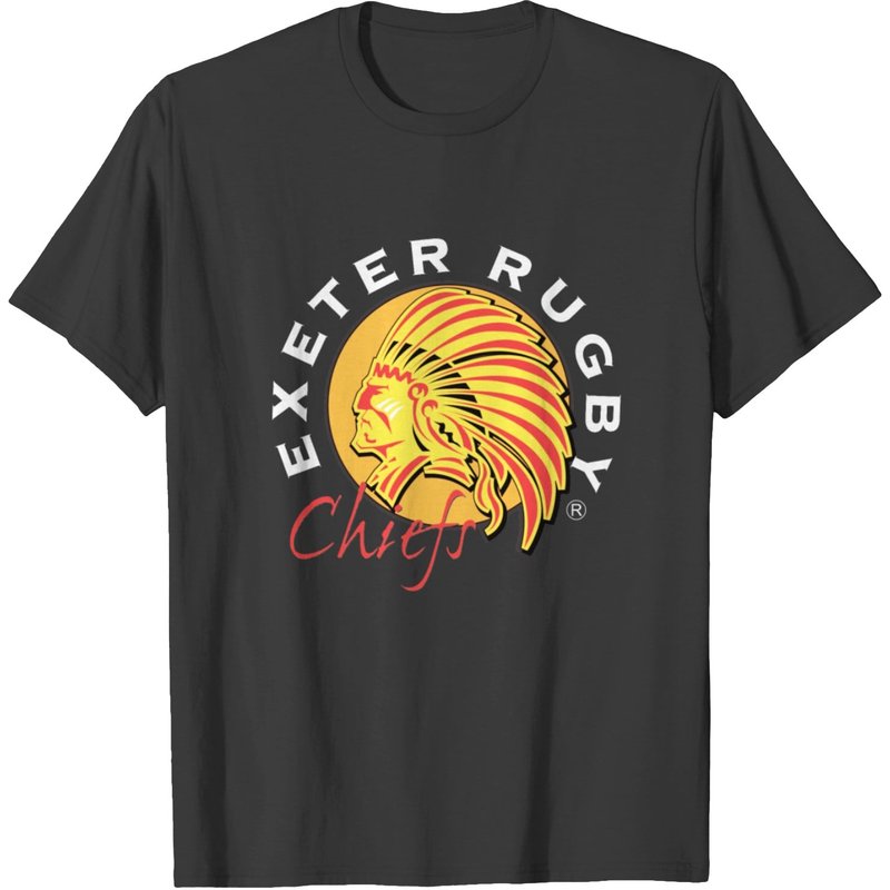 T-shirt pour hommes avec logo mascotte Exeter Chiefs Rugby