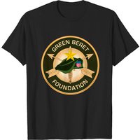 T-shirt pour hommes de la Green Beret Foundation en noir — T-shirts pour hommes