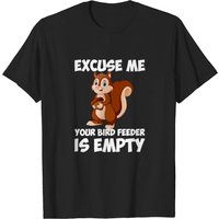 Excusez-moi, votre mangeoire à oiseaux est vide T-shirt drôle pour hommes — T-shirts pour hommes