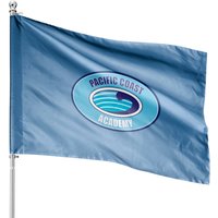 Drapeaux de maison avec logo de l'Académie Pacific Coast Pca Zoey 101