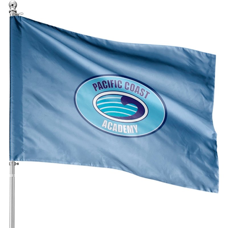 Pca Zoey 101 Pacific Coast Academy Logo House Flags — Decorative Flags