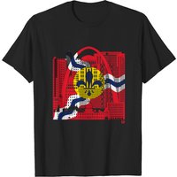 T-shirt Cadeau Drapeau de St Louis avec Skyline Carré pour Hommes — T-shirts pour hommes