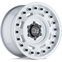 Black Rhino Axle White 17x9.5 Wheels - 6x139.7 Bolt Pattern -18 Offset — Wheels & Rims