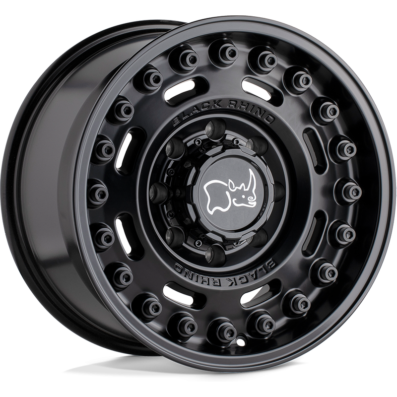 Black Rhino Axle Matte Black Wheels - 17x9.5 - 6x135 Bolt Pattern — Wheels & Rims