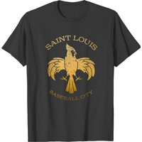 T-shirt de la ville de St Louis pour hommes en noir — T-shirts pour hommes