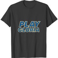 T-shirt Play Gloria pour hommes en noir