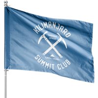 Drapeau de Maison Kilimanjaro Summit Club J'ai Gravi le Kilimanjaro — Drapeaux décoratifs