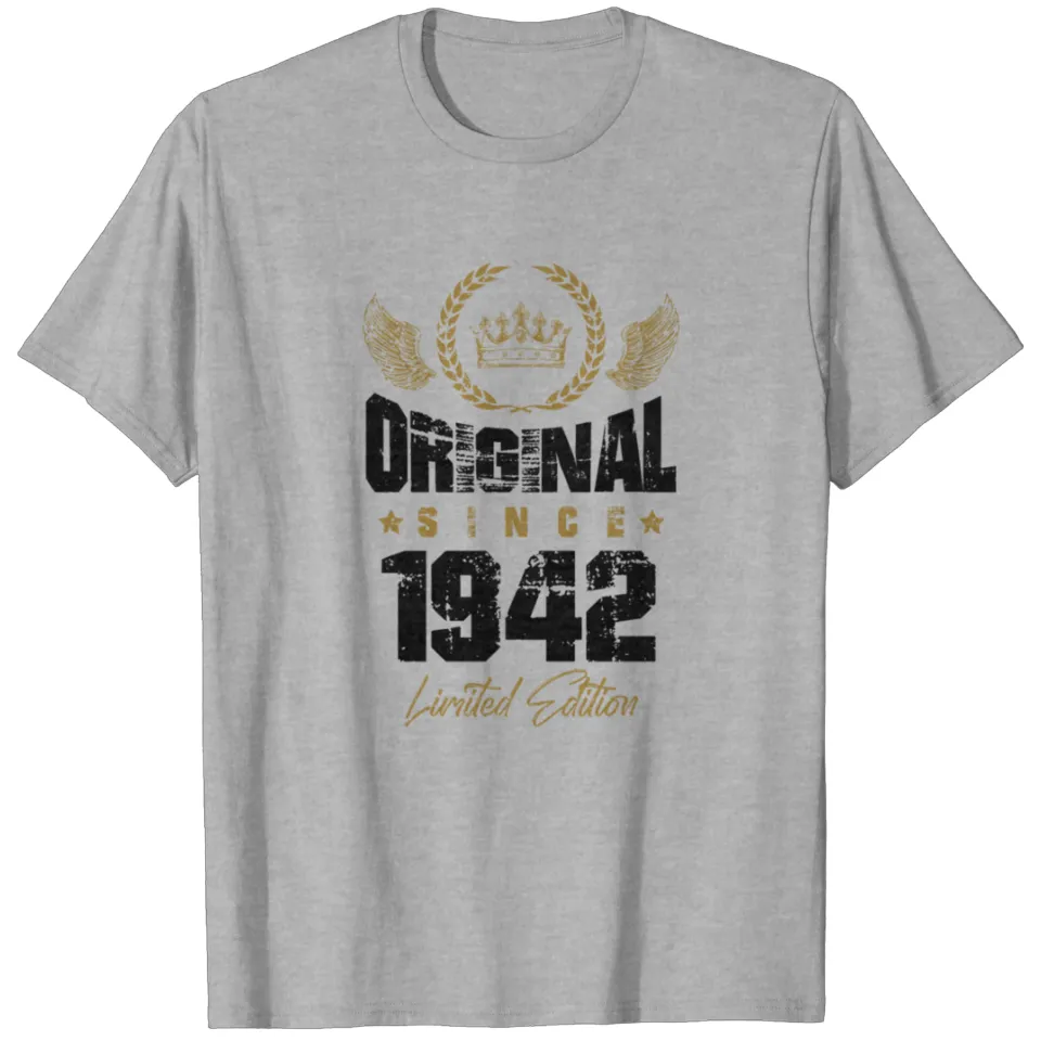 T-shirt Édition Limitée 1942 pour Hommes en Sport Grey — T-shirts pour hommes