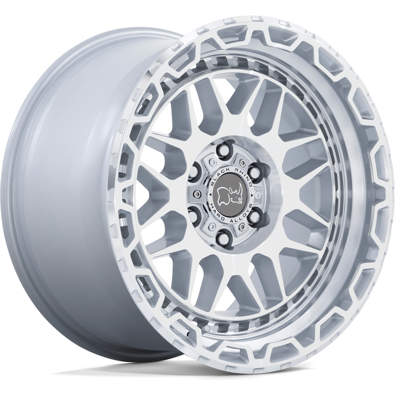 Jantes Black Rhino Holcomb Argent Brillant 17x9.5 6x135