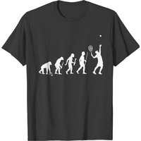 T-shirt Tennis Évolution de l'Homme et du Tennis pour Hommes