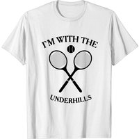 T-shirt cadeau de sport de tennis Underhills pour hommes