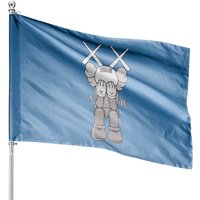 Kaws Scan House Flags - Double-Sided Outdoor Flags — Decorative Flags