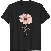 T-shirt à fleurs roses pour hommes